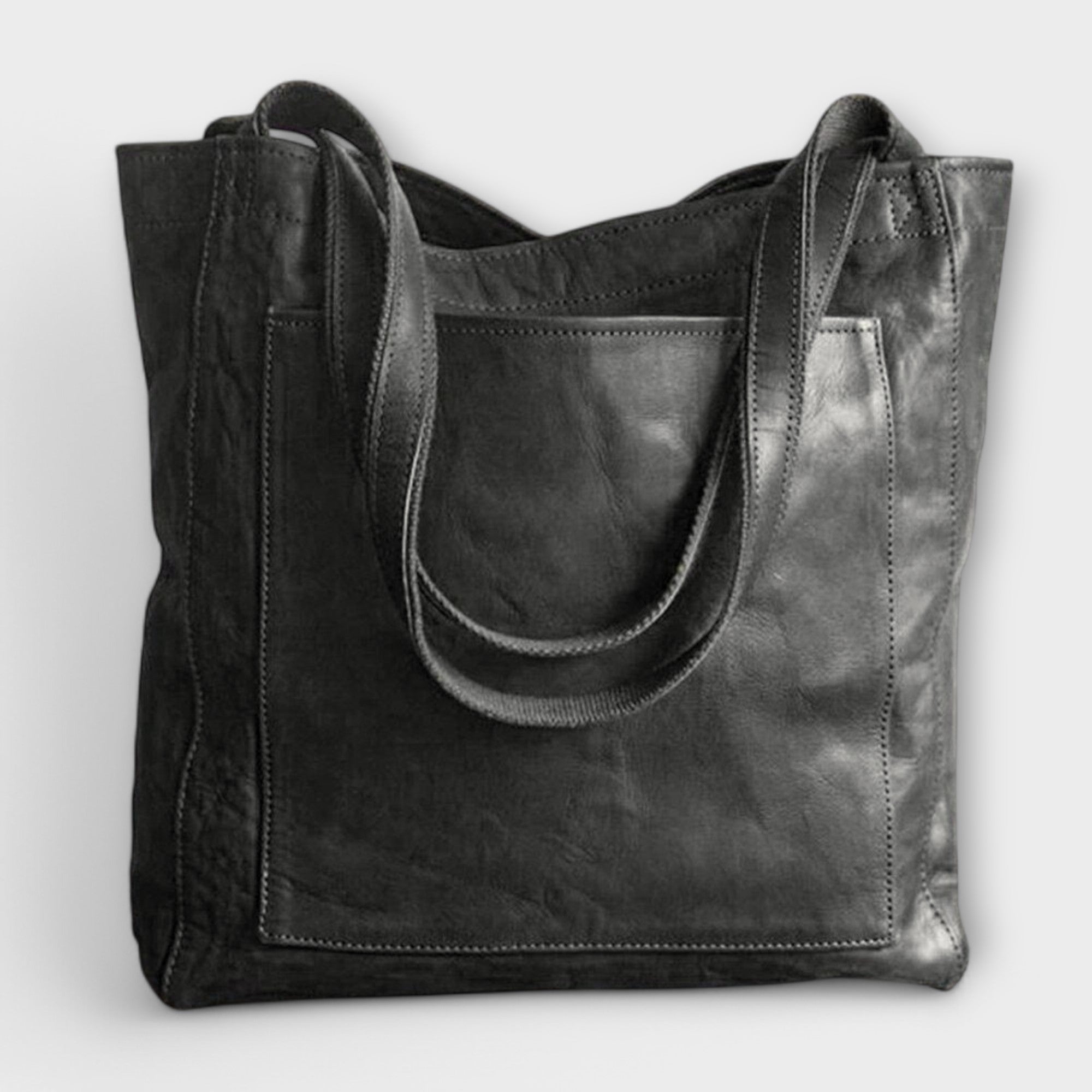 Calista Soft PU Leather Shoulder Bag: Elegant Vintage Handbag for Women