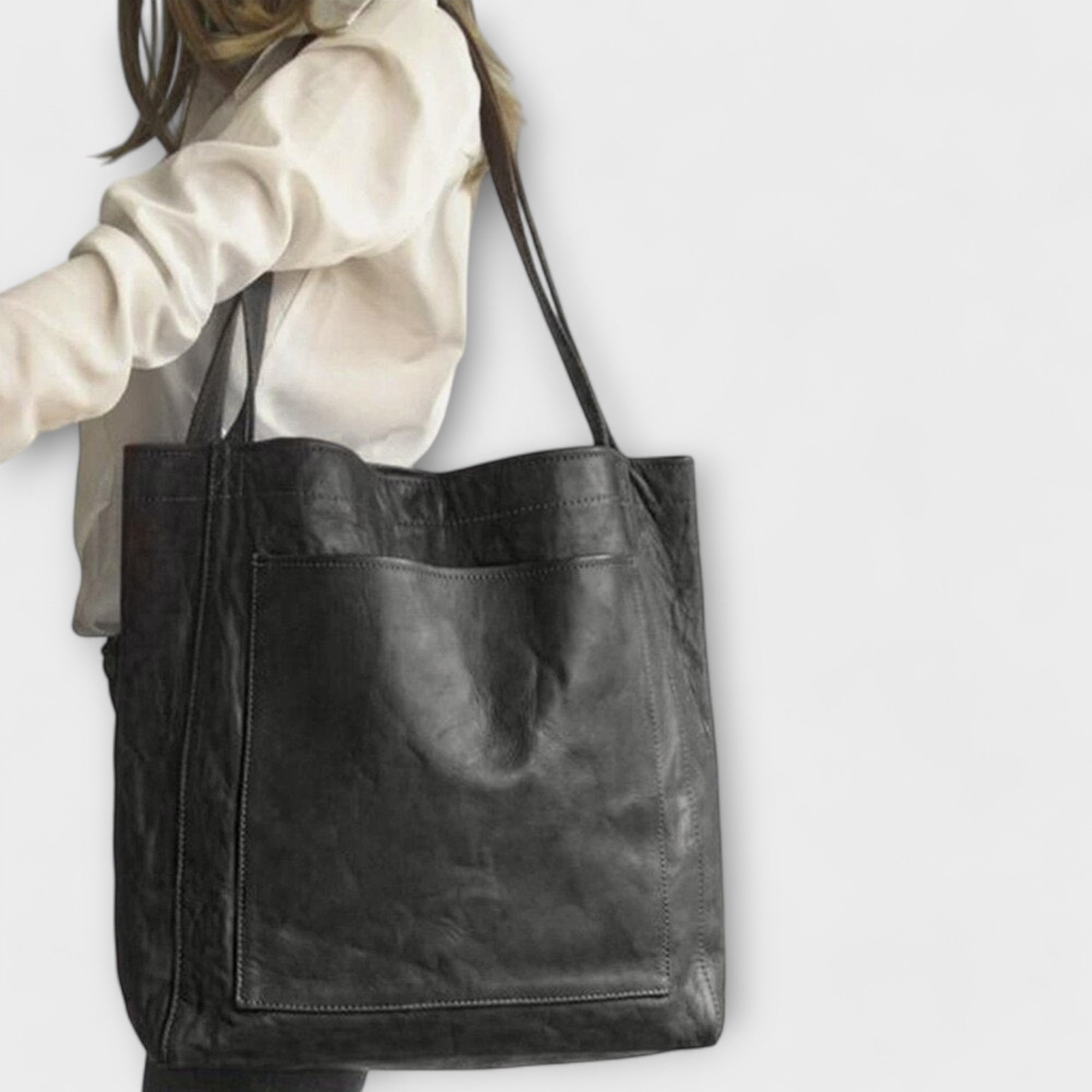 Calista Soft PU Leather Shoulder Bag: Elegant Vintage Handbag for Women